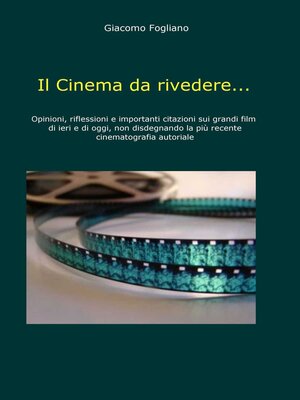 cover image of Il Cinema da rivedere...